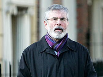 Adams labels bomb threateners...